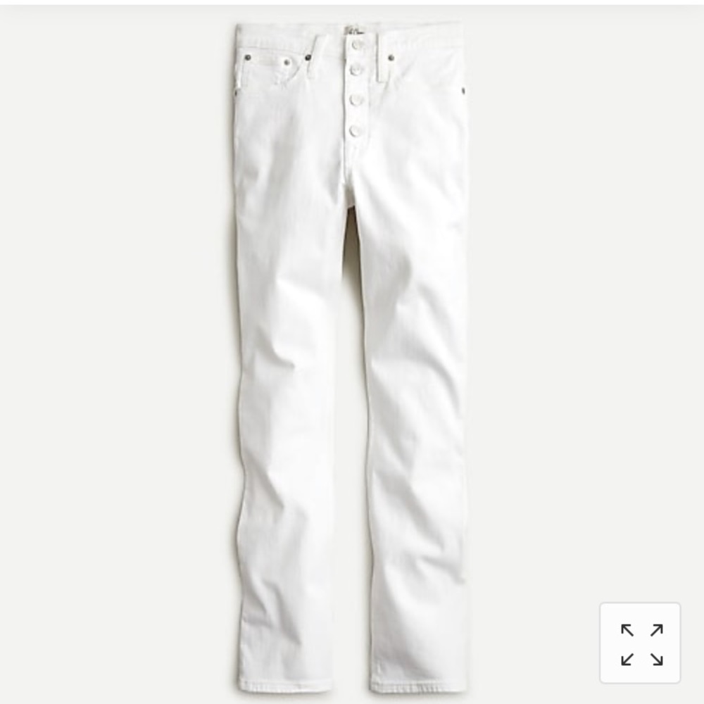 J Crew white jeans